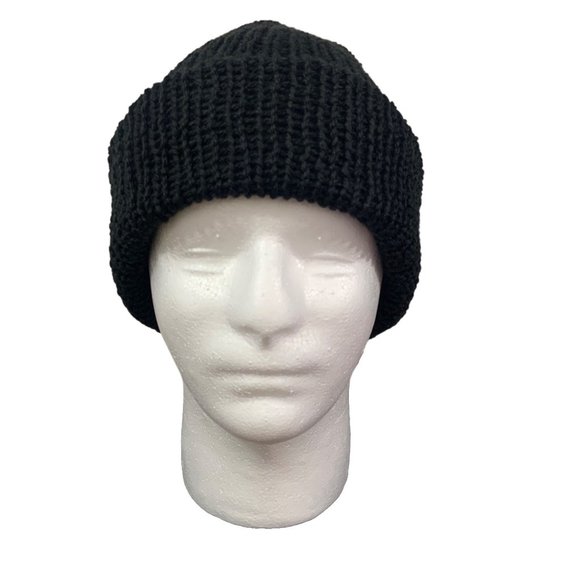 NWT Unisex Handmade Soft Knit Beanie Hat - Picture 3 of 4